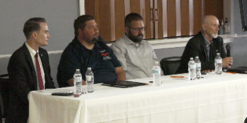 The voters in Michigan's 108th House district had a chance to hear directly from candidates Thursday night during a forum in Gladstone