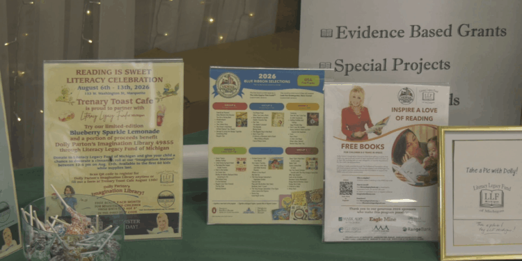 Trenary Toast Cafe and the Literacy Legacy Fund of Michigan partnered for the second year.