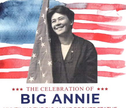 Community Members will Gather to Honor Big Annie Clemenc's Life, Legacy, and Lasting Influence on the Labor Movement at Statue Unveiling.