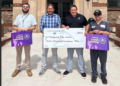 Fox Marquette Subaru surprised Ishpeming Middle-High School teachers with a $7,500 donation through the Subaru Loves Learning® initiative in partnership with AdoptAClassroom.org
