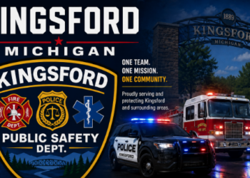 A Kingsford home is a total loss following a fire Tuesday afternoon. Kingsford Public Safety was called to a garage fire on Withworth Avenue around 2:23 p.m. on August 18th.