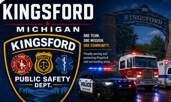 A Kingsford home is a total loss following a fire Tuesday afternoon. Kingsford Public Safety was called to a garage fire on Withworth Avenue around 2:23 p.m. on August 18th.