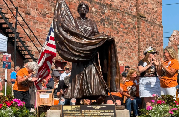 Big Annie Statue Unveiling Honors the Legacy of the 1913 Copper Strike and the Spirit of the UP Worker