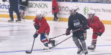 It's one of the most expensive youth sports in america. and it could get even more expensive as the US and Canada's trade war heats up.