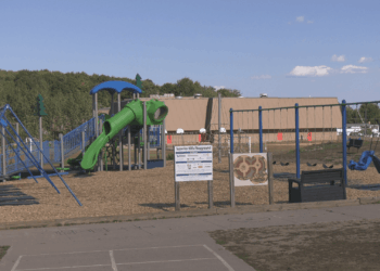 New Superior Hills Elementary Playground