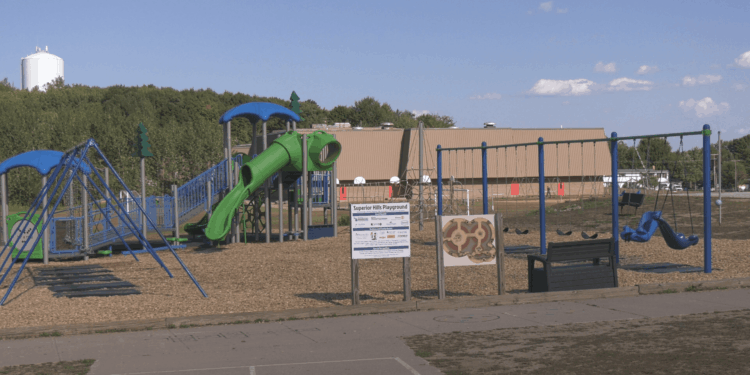 New Superior Hills Elementary Playground
