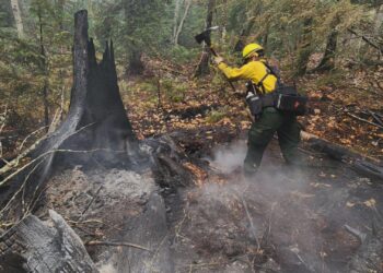 DNR updates on Marquette area wildfires as containment efforts continue
