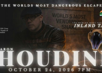 Aron Houdini to perform ‘World’s Most Dangerous Escape’ at Upper Peninsula event on Oct 24