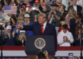 Trump Hits Campaign Trail as Senate Map Tightens Three Weeks Before Election Day