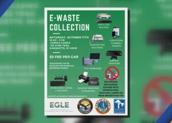 E-Waste collection event coming to Marquette Saturday