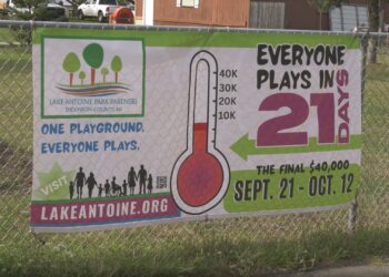 Lake Antoine Park seeking donations to complete second phase of accessible playground